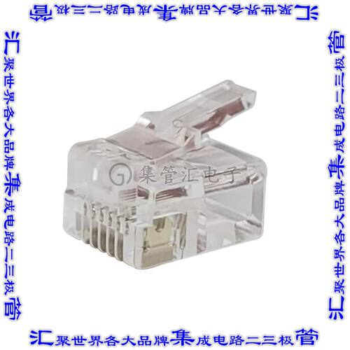 MP66RX-5000 接插件连接器MOD PLUG 6P6C-STRANDED/ROUND 50U