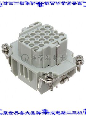 T2030242201-000 连接器24+接地无触头嵌件母头压接