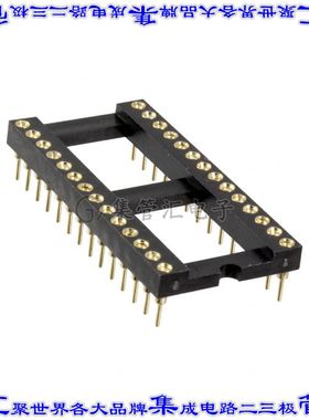 SA286040 连接器IC插座DIP 15.24mm插口28(2 x 14)位置镀金通孔