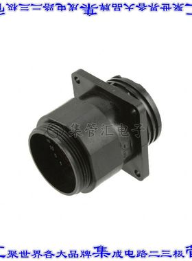 796286-1 圆形连接器37POS插座外壳用于公插针黑色面板安装底壳