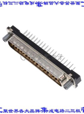 2-5747705-1 连接器37POS插头公引脚2排D-Sub通孔
