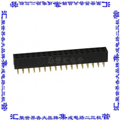 NPPN172AFCN-RC 针座连接器34POS插座2排2mm母形插口通孔直针镀金