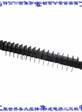 T38021-16-0 端子块连接器16电路隔板接线座9.53mm螺钉带紧固板