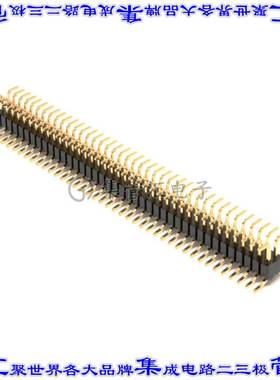 HDR-SOICN-80 连接器IC插座SOIC插口80(2 x 40)位置镀金表面贴装