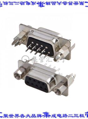 A-DF09-GK-3U1-TP1 连接器9POS插座母插口2排D-Sub通孔