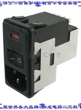 PS0SXDS3A 电源接入连接器3POS插座公插片模块IEC320-C14面板安装