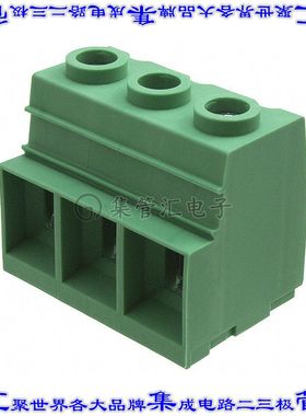 1932591 线对板连接器3POS接线端子15mm通孔水平带板