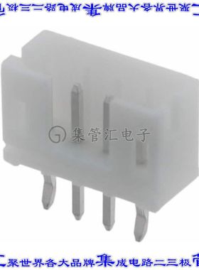 SWR201-NRTN-S04-SA-WH 针座连接器4POS接头2mm公形插针通孔直针