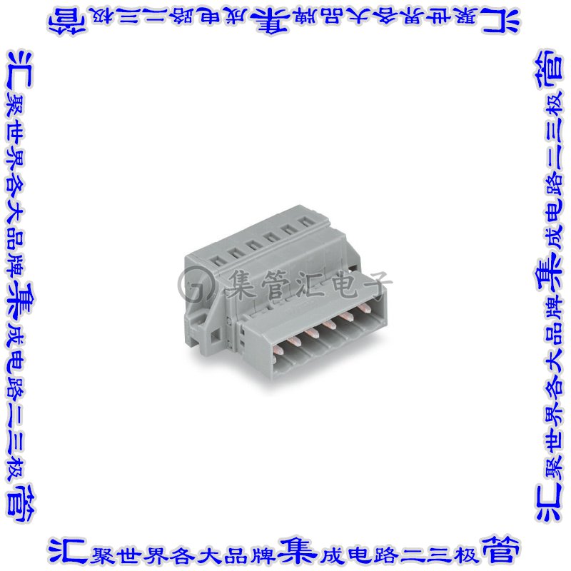 231-618/019-000 连接器接插件1-CONDUCTOR MALE CONNECTOR; CLAM