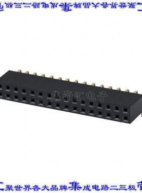 PPPC162LJBN-RC 针座连接器32POS插座2排2.54mm母形插口通孔直角