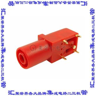 接插件连接器4MM PANEL S16N RED SKT FCR7350R