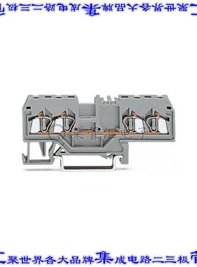 280-603 端子块连接器4POS馈通式5.0mm橙色12-28AWG