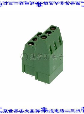 282873-3 线对板连接器3POS接线端子2排5.08mm通孔水平带板