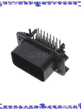 1-770669-1 针座连接器23POS接头3排4mm公形插针通孔镀金