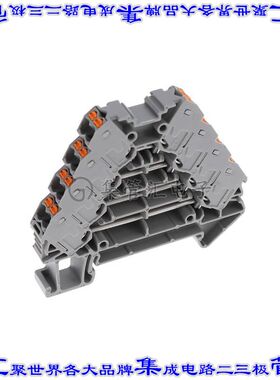 3270117 接线板专用连接器16POS编组连接器4排8.3mm灰色