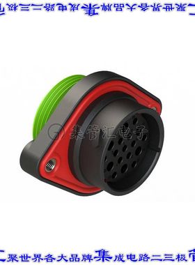 AHDP02-24-19SN-WTA 圆形连接器19POS插座外壳用于母插口黑色面板