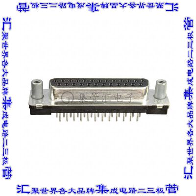 1-5745967-5 连接器25POS插座母插口2排D-Sub通孔
