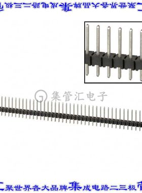 4-103321-8 针座连接器40POS分离式2.54mm公形插针通孔直针锡