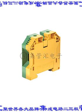 1846040000 端子块连接器2POS接地地面18.5mm绿色黄色1/0-10AWG