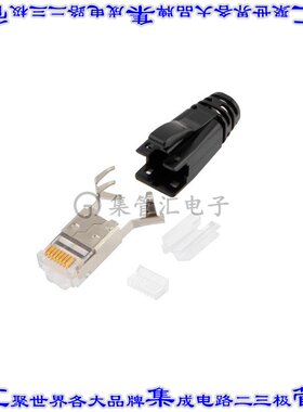 TSP6188S 接插件连接器PLUG RJ45 CAT6A SHD W/SR