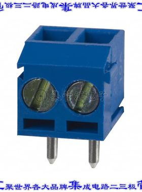 OSTTF020161 线对板连接器2POS接线端子3.5mm通孔垂直带板