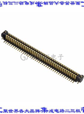 AXT480124 板对板连接器80POS接头中央触点带2排0.4mm表贴SMD镀金