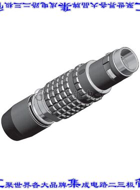 FGG.1T.512.CTAC45 圆形连接器12POS插头公引脚焊杯镀金自由悬挂