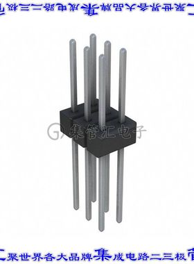 PBC03DFDN 针座连接器6POS分离式2排2.54mm公形插针通孔直针镀金