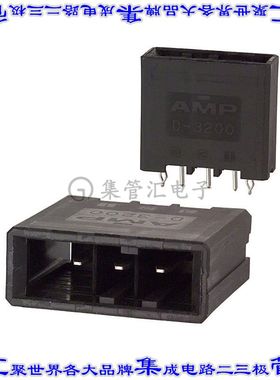 1-178136-5 针座连接器3POS接头5.08mm公形插针通孔直针锡