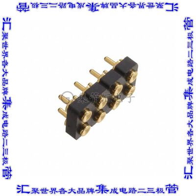 PH2-3F-08-FVP-24415-C1 弹簧式连接器8POS活塞型2排2.54mm通孔镀