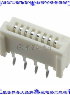 84534-8 连接器8POS FFC/FPC 1.25mm触头垂直单侧通孔