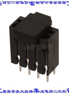 1770979 线对板连接器4POS接线端子2.5mm通孔垂直带板