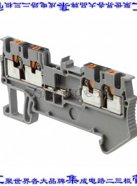 3208359 端子块连接器4POS馈通式3.5mm灰色14-26AWG