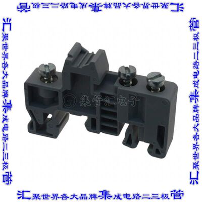 1201442 连接器配件 端架,导轨型