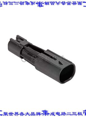 2042230002 矩形连接器外壳2POS插头1.8mm公形引脚黑色自由悬挂