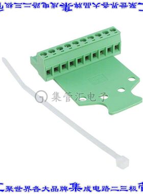 1764303 端子块连接器10POS插头母插口5.08mm绿色自由悬挂