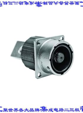 RTHP0201PN-H1 圆形连接器1POS插座公形引脚焊接孔眼银面板安装