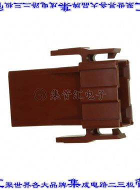 207359-1 矩形连接器外壳3POS插座5mm公形引脚黑色自由悬挂