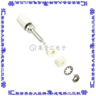 KNURLED 679597 POST BIND WHITE 接插件连接器CONN