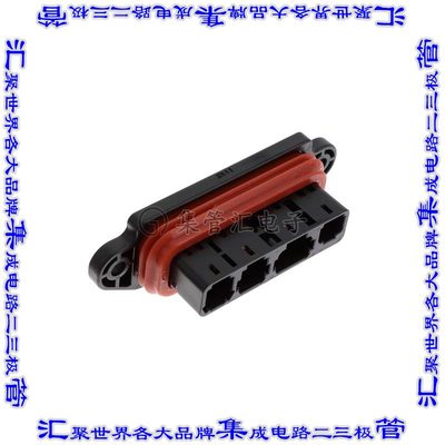 DF62WP-3/4/6/2EP-2.2C 矩形连接器外壳15POS插头公形引脚黑色面