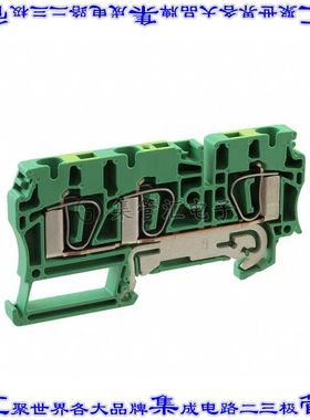 7904170000 端子块连接器3POS接地地面6.1mm绿色黄色10-26AWG