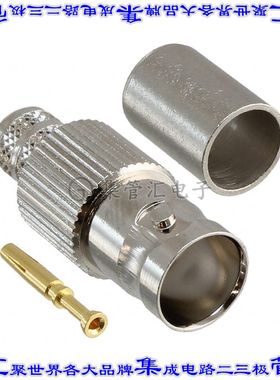 112966 同轴连接器BNC插孔母形插口压接75欧姆自由悬挂