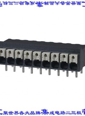 1824490000 线对板连接器9POS接线端子3.5mm通孔水平带板