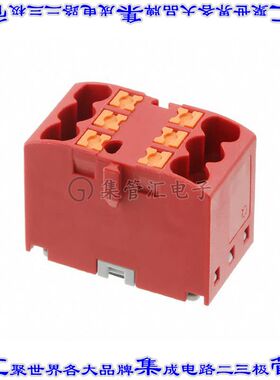 3273398 接线板专用连接器6POS中等15.6mm红色
