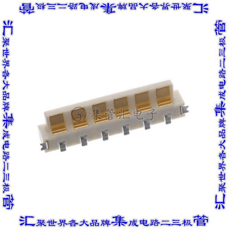 109159006101916 接插件连接器CONN SSL PLUG 6POS 3MM SOLDER