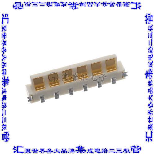 109159006101916 接插件连接器CONN SSL PLUG 6POS 3MM SOLDER