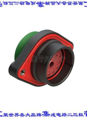 AHDP02-24-14PN-WTA 圆形连接器14POS插座外壳用于公插针黑色面板