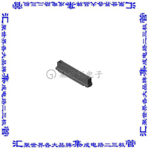 AX01R080VABBR600 板对板连接器80POS插头外罩触点2排0.64mm表贴S