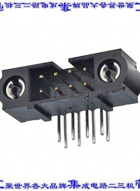 M80-5L10842MC 针座连接器8POS接头2排2mm公形插针通孔直角镀金