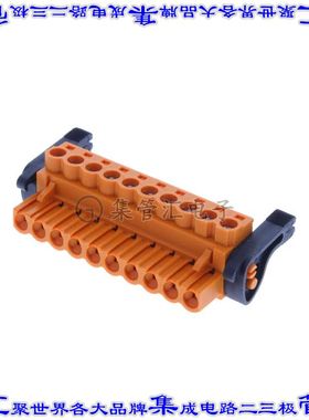 1944910000 端子块连接器10POS插头母插口5.08mm橙色自由悬挂